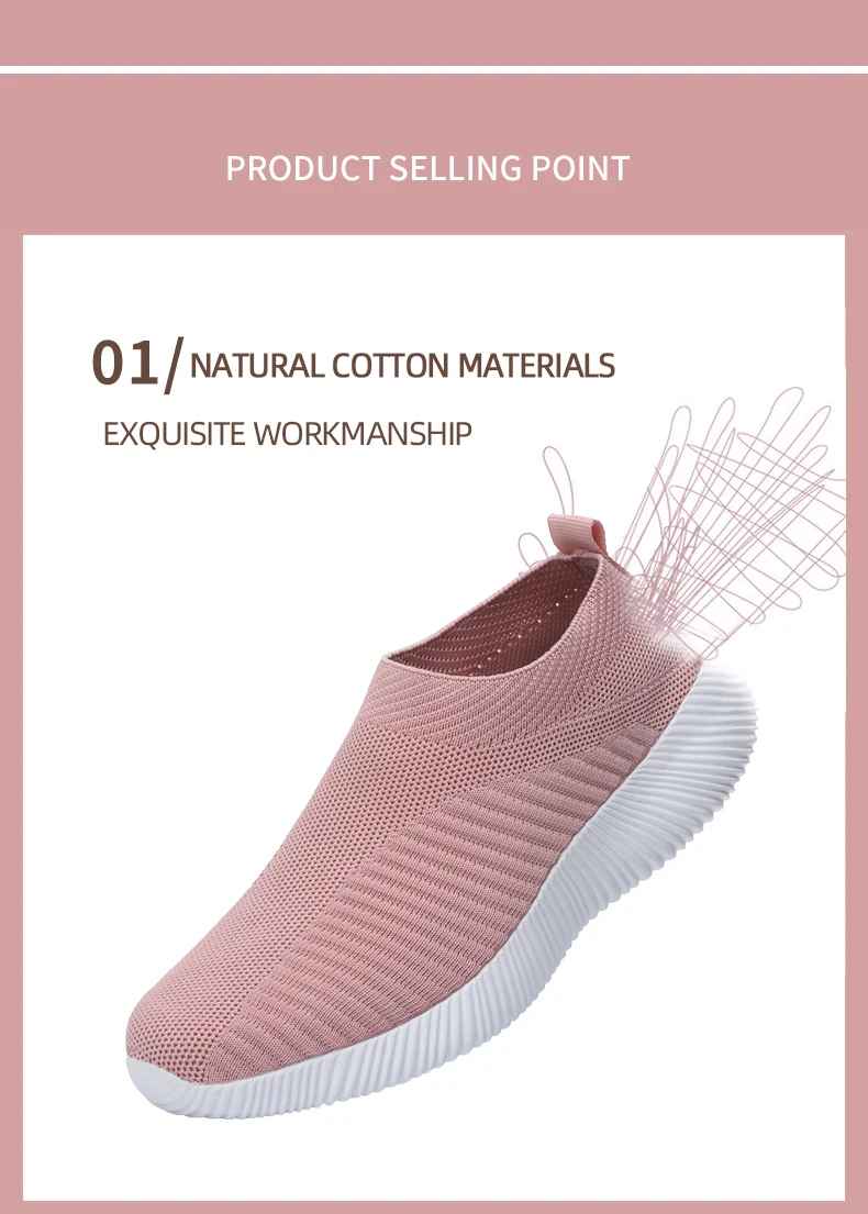 Women's High-Quality Vulcanized Slip-On Sneakers & Loafers – Comfortable Walking Flats