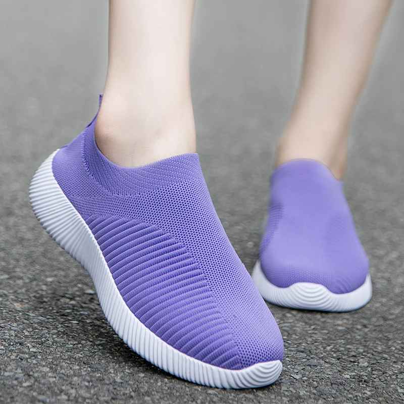 Women's High-Quality Vulcanized Slip-On Sneakers & Loafers – Comfortable Walking Flats