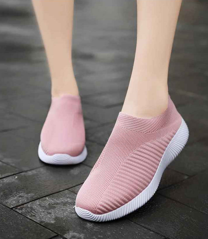 Women's High-Quality Vulcanized Slip-On Sneakers & Loafers – Comfortable Walking Flats